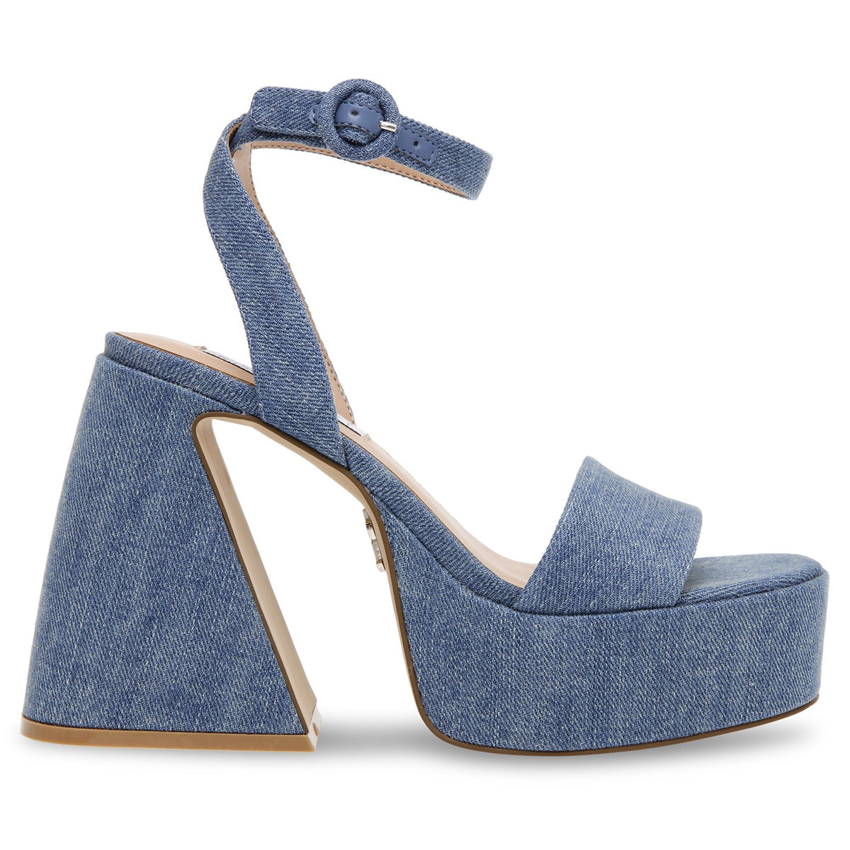 Paysin Blue Denim Fabric - Sandali Donna Denim Jeans Blu SMSPAYSIN-BLU . STEVE MADDEN 