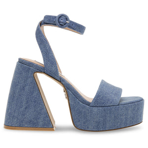 Paysin Blue Denim Fabric - Sandali Donna Denim Jeans Blu SMSPAYSIN-BLU . STEVE MADDEN 