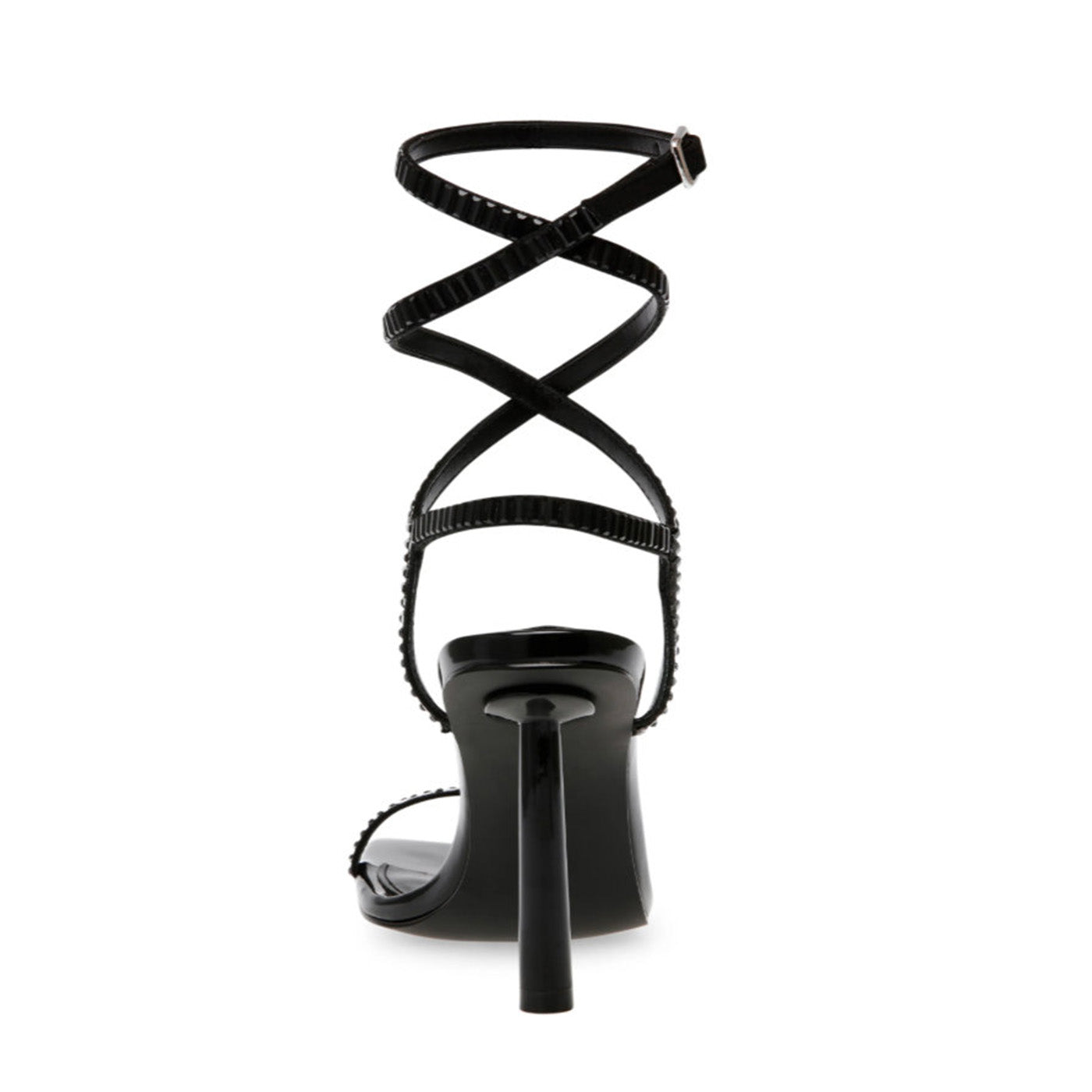 ENSURE-S BLACK - Sandali con Tacco a Stiletto Donna Neri SMSENSURE-S-BLA . STEVE MADDEN 