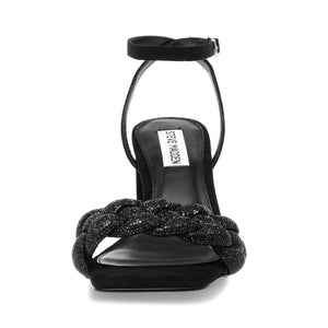 Lidia Black / Crystal - Sandali Donna Neri SMSLIDIA-BLK . STEVE MADDEN 