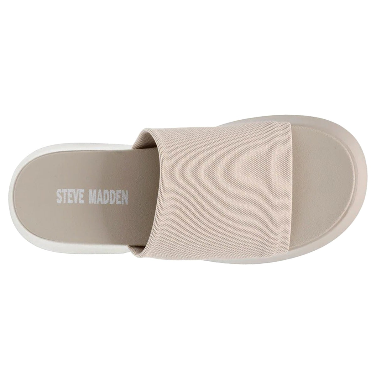 Throw Back Greige Stretch Power Mesh - Sandali Donna Grigi SMSTHROW BACK-GRE . STEVE MADDEN 