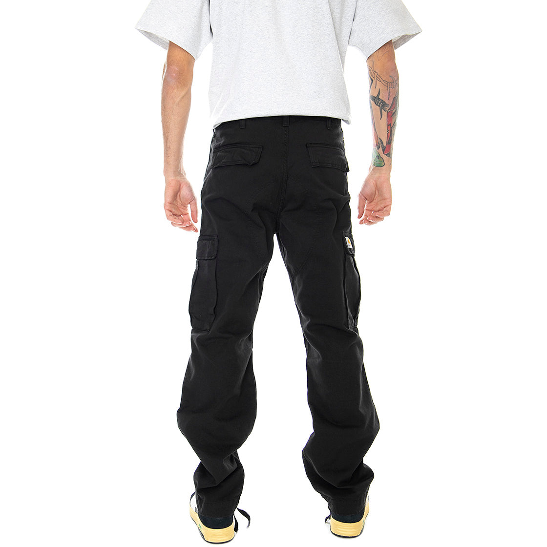 Regular Cargo Pant Black / Garment Dyed I030475-89GD . CARHARTT WIP 