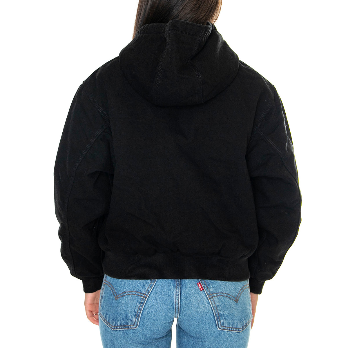 W' OG Active Jacket Black /rinsed - Giacca Donna Nera I032238.8902 . CARHARTT WIP 