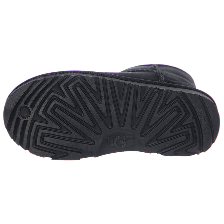 K Classic Mini II -  Black - Stivaletti Bambino Neri LCMIIBLK . UGG 