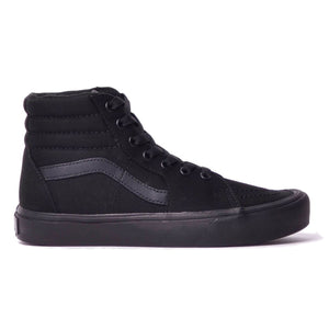 UA SK8-HI LITE CANVAS BLACK - Scarpe Alte Uomo / Donna Nere VA2Z5Y186 . VANS 