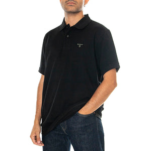 Lightweight Sports Polo Black - Polo Uomo Nera SS24-MML1367-BK31 . BARBOUR 