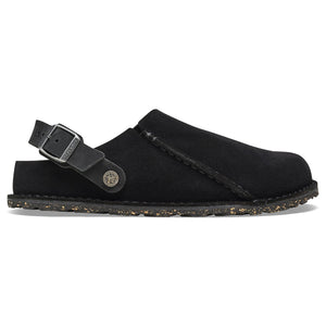 W' Lutry Premium Black, Suede Leather Sandals - Sandali Donna Neri 1025356 . BIRKENSTOCK 