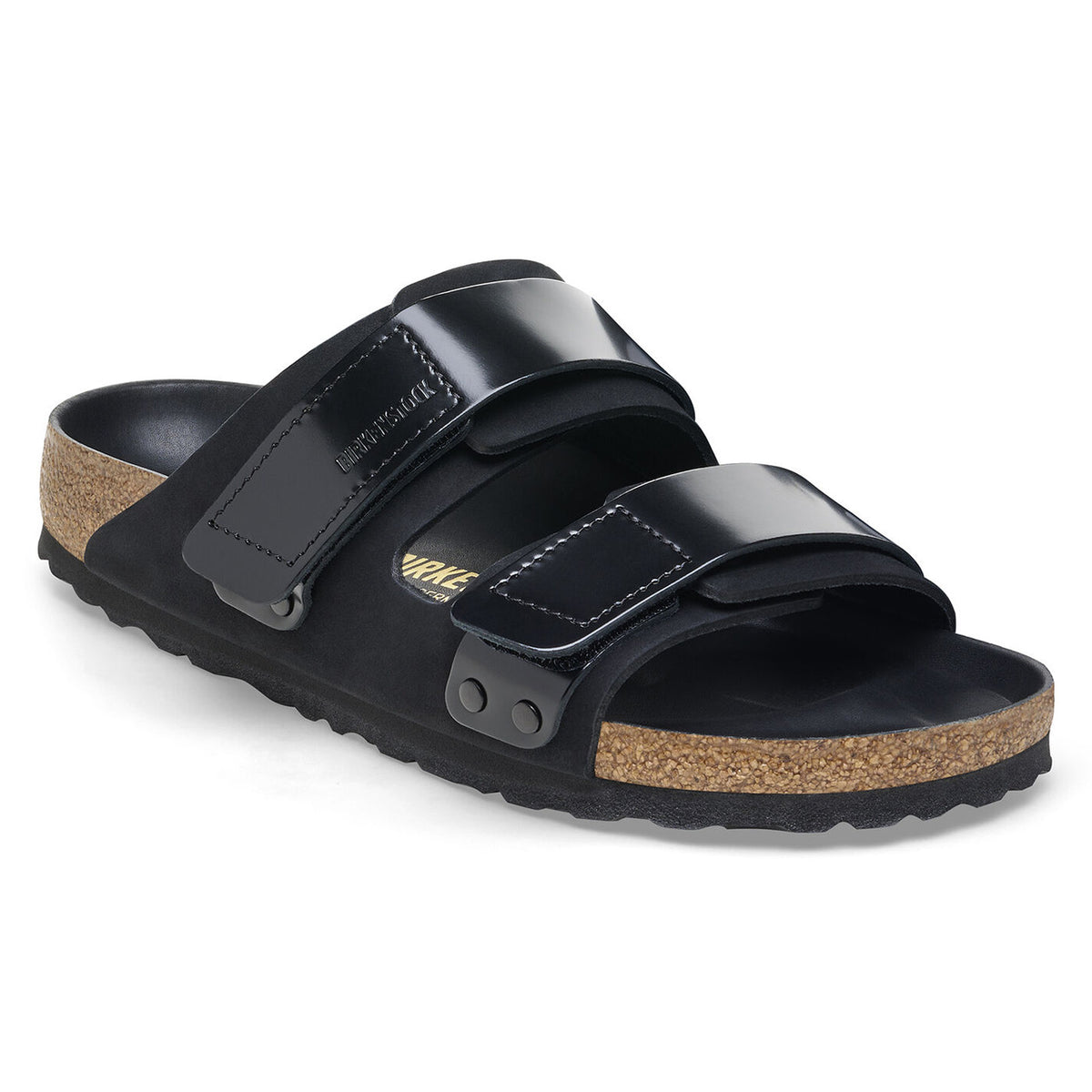 UJI Black Nabuck Leather - Sandali Uomo Neri 1026570 . BIRKENSTOCK 