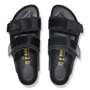 UJI Black Nabuck Leather - Sandali Uomo Neri 1026570 . BIRKENSTOCK 