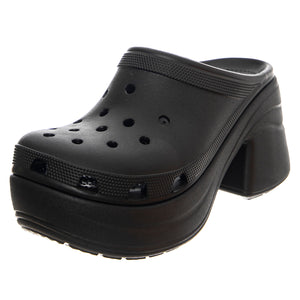 Siren Clog W BLK - Sandali Donna Neri CR.208547-BLK . CROCS 
