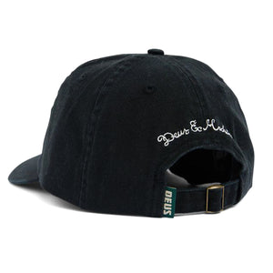 Strata Dad Cap Black - Cappellino con Visiera Nero DMF247761 . DEUS EX MACHINA 