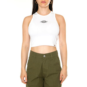 Power Vest W White - Top Donna Bianco DK0A4Y8DWHX1 . DICKIES 