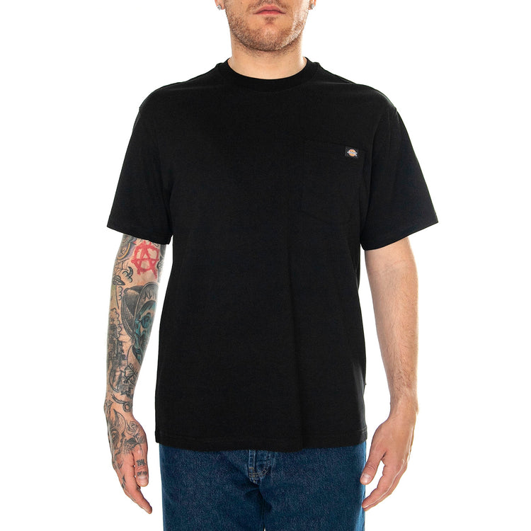 Luray Pocket Tee SS Black - Maglietta Girocollo Uomo Nera DK0A4YFCBLK1 . DICKIES 