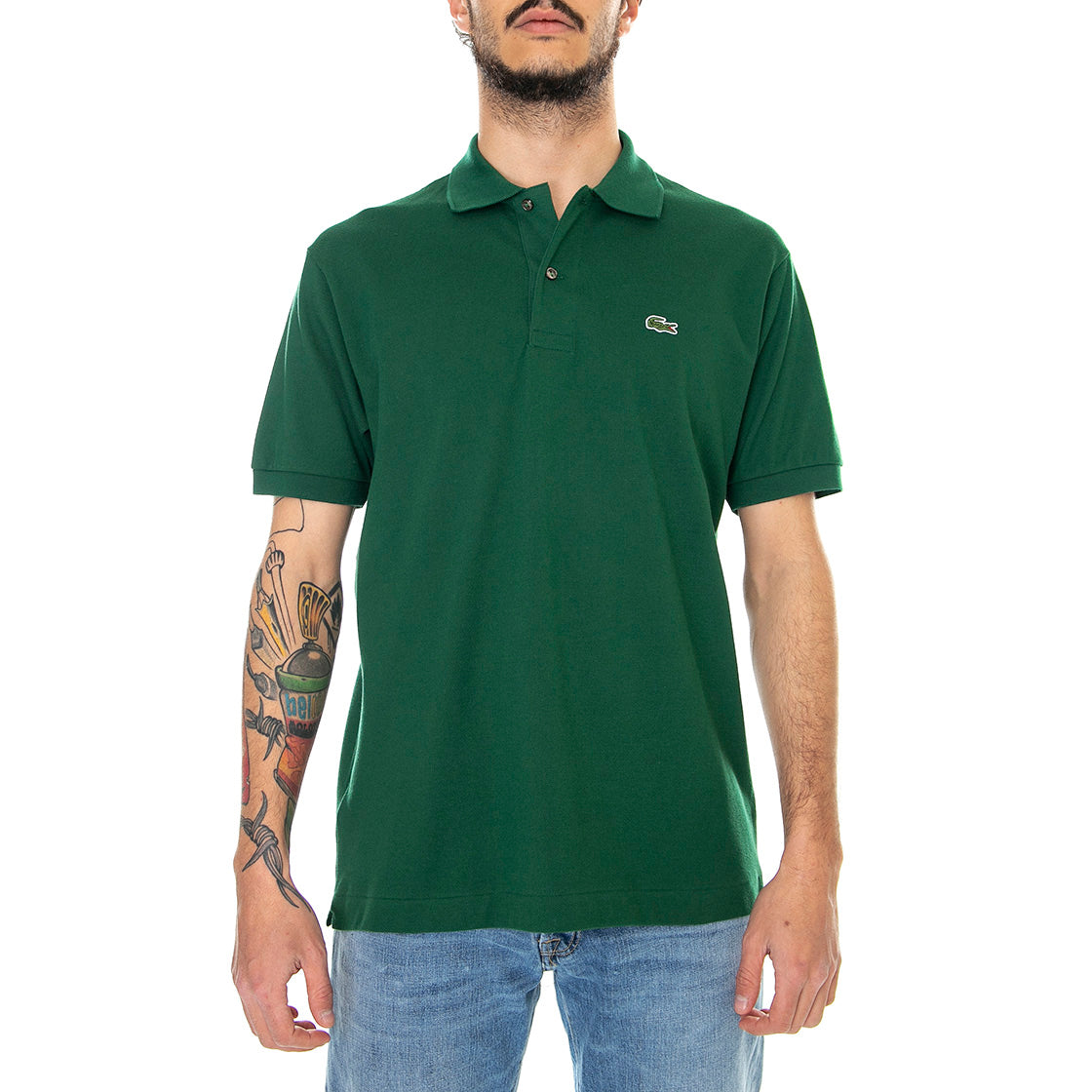 132 - Polo Uomo Verde 1212-132 . LACOSTE 