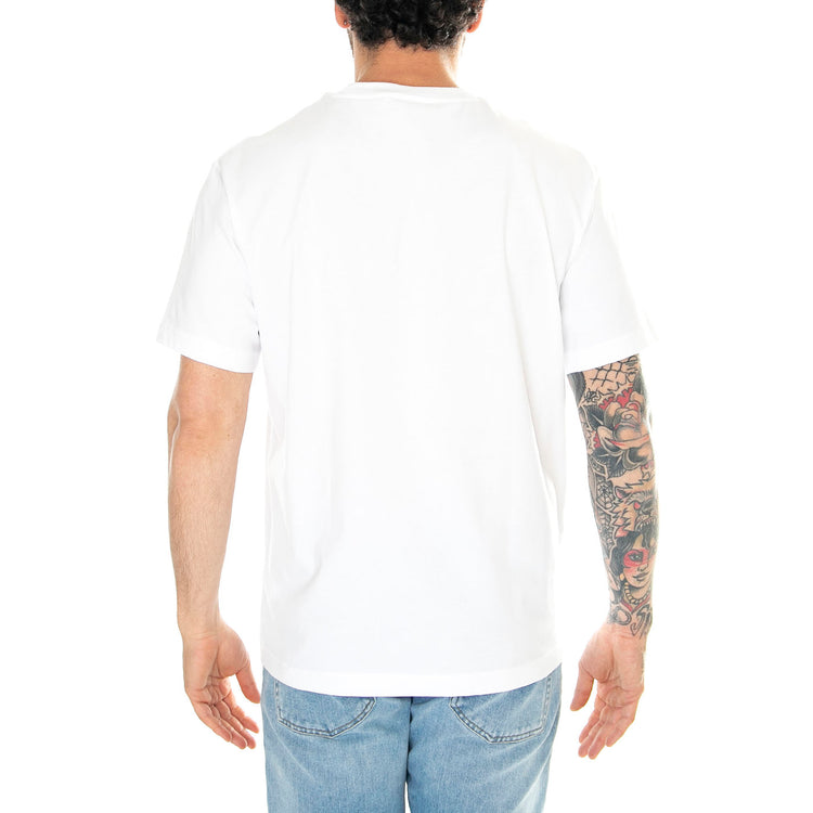 T-Shirt 001 White - Maglietta Girocollo Uomo Bianca TH7318-001 . LACOSTE 