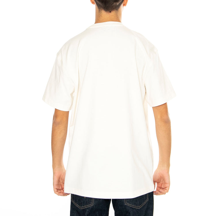 WW Tee Ecru - Maglietta Girocollo Uomo Bianca 112355532-WHITE . LEE 