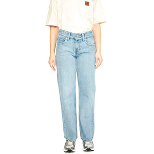 Superflow Not In The Mood Sone Light Indigo Flat Finish - Pantaloni Denim Jeans Donna Blu A7498-0000 . LEVIS 