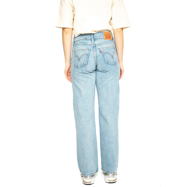 Superflow Not In The Mood Sone Light Indigo Flat Finish - Pantaloni Denim Jeans Donna Blu A7498-0000 . LEVIS 