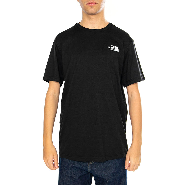 M S/S Redbox Tee TNF Black - Maglietta Girocollo Uomo Nera NF0A87NPJK31 . THE NORTH FACE 