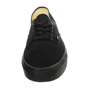 UA Authentic Black / Black - Scarpe Stringate Profilo Basso Uomo Nere VEE3BKA . VANS 