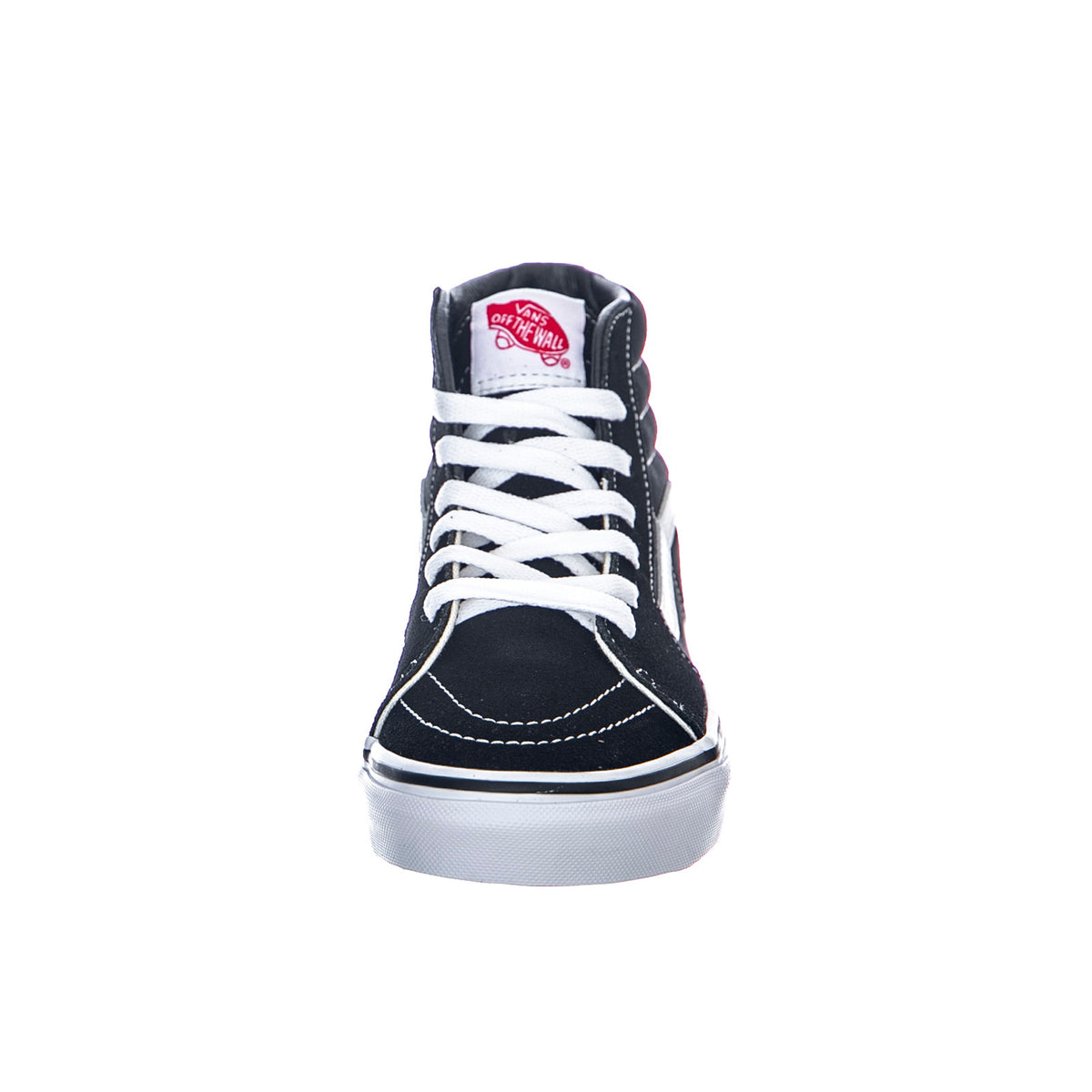 UY Sk-8 Hi Shoes - Black / White - Scarpe Stringate Profilo Alto Bambino Nere VN000D5F6BT1M . VANS 