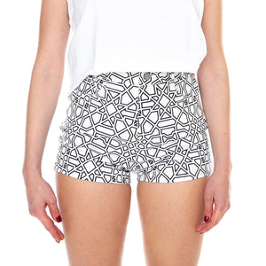 Mizzy Shorts - Geo Maze - Pantaloncini Donna Multicolore MRCMIZ SH13MIZ-GEO M . MOTEL ROCKS 