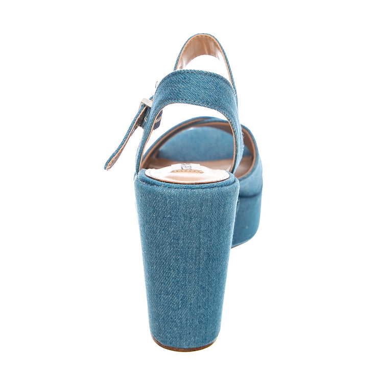 Zelina - Sandali Donna Denim Blu SMSZELINA-DENIMFAB . STEVE MADDEN 