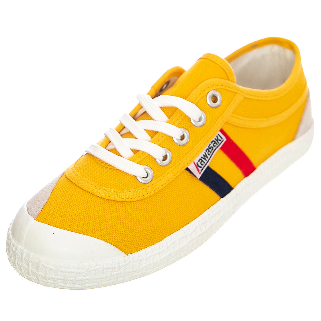 Retro Canvas 5005 - Scarpe Stringate Profilo Basso Donna Gialle / Golden Road K192496-YLW . KAWASAKI 