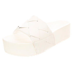 W' Co Star White - Sandali Donna Bianchi SMCOST03S1 . STEVE MADDEN 