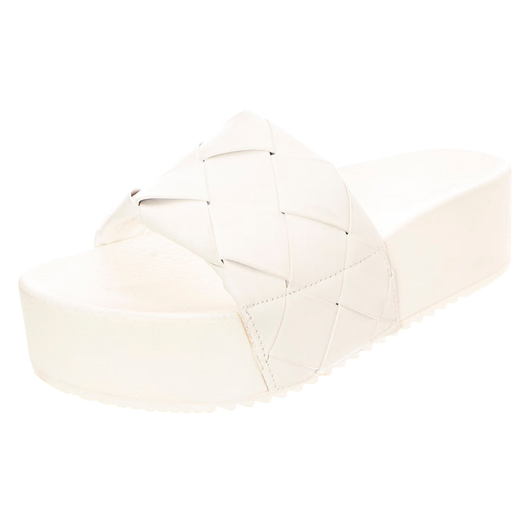 W' Co Star White - Sandali Donna Bianchi SMCOST03S1 . STEVE MADDEN 