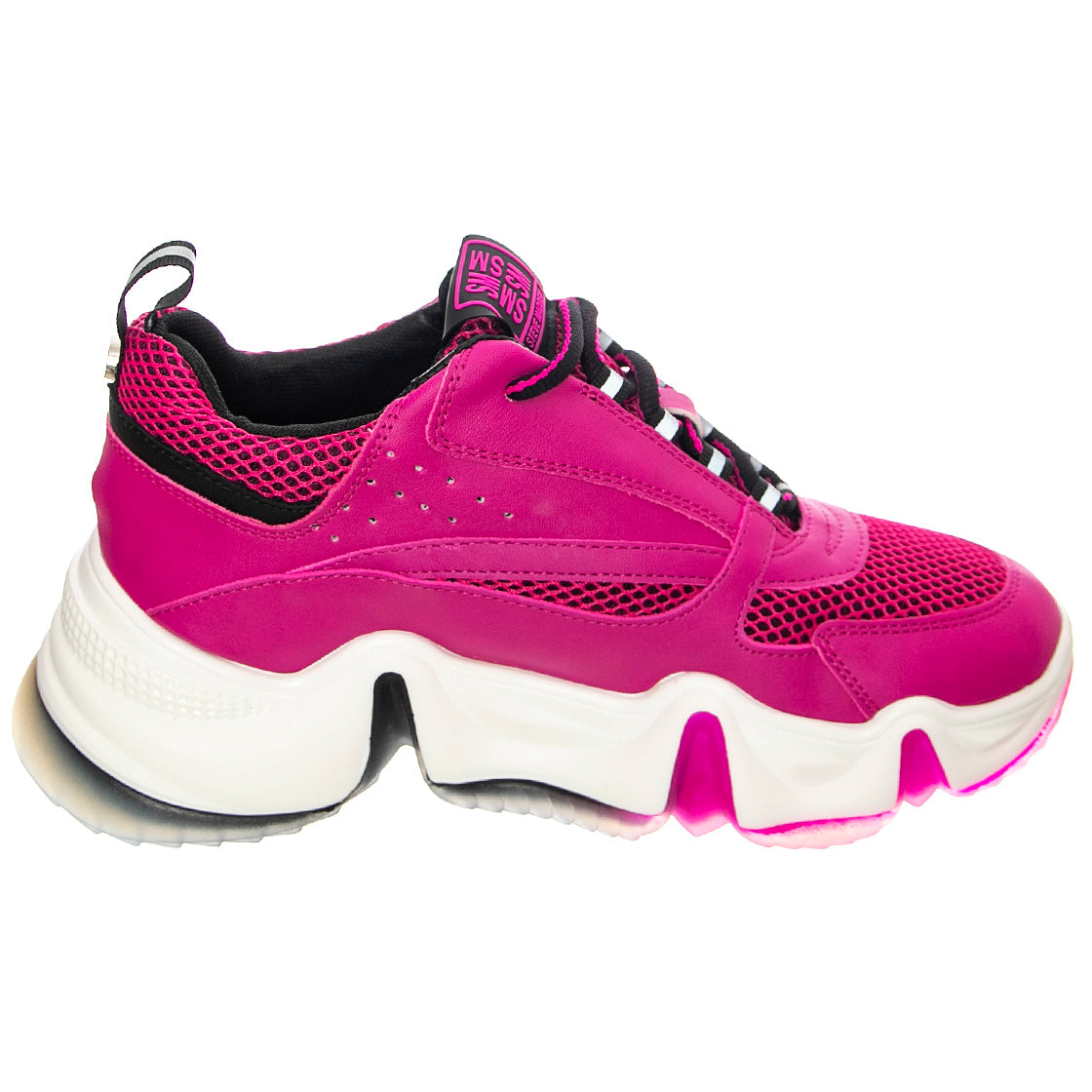 City Soul Fuchsia - Scarpe Stringate Profilo Basso Donna Viola SMPCITY SOUL-FUC . STEVE MADDEN 