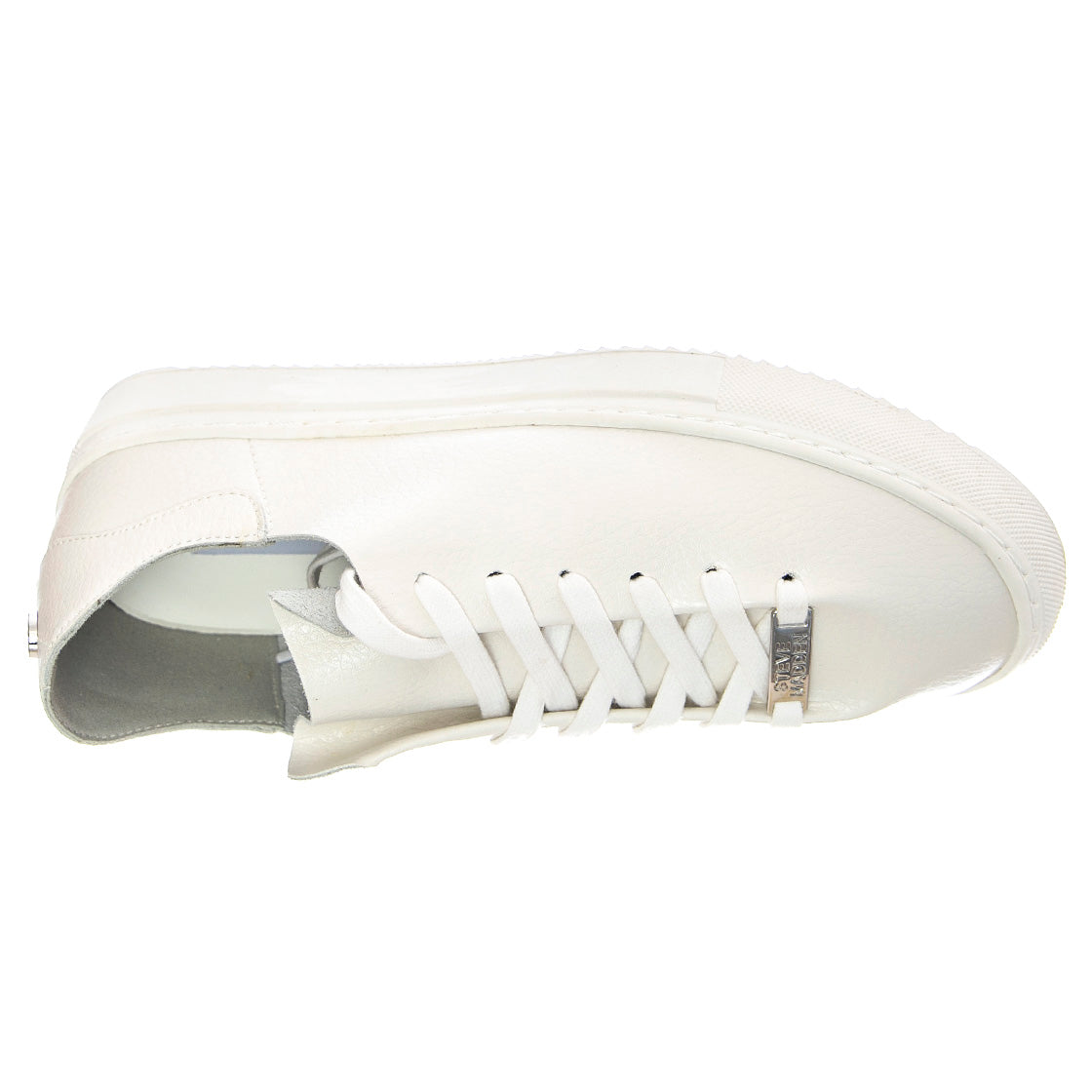 Dorey-Sm - Scarpe Stringate Profilo Basso Donna Bianche SMPDOREY-SM-WHT . STEVE MADDEN 