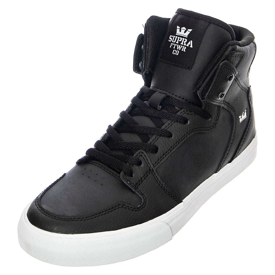 Kids Vaider - Scarpe Stringate Profilo Alto Bambino Nere 58203-002 . SUPRA 