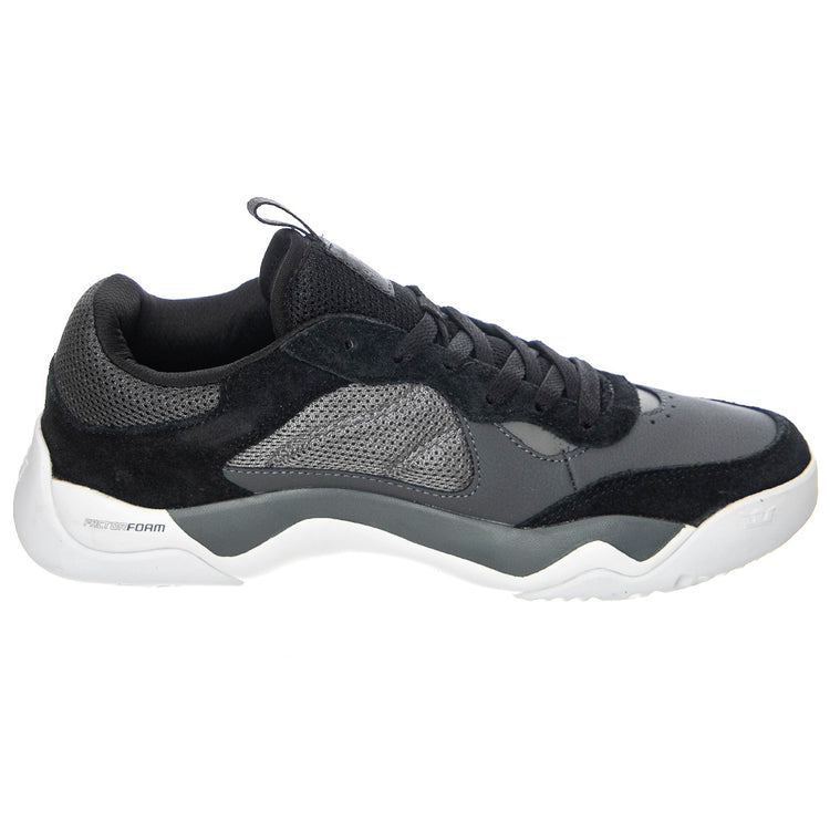 Pecos - Scarpe Stringate Profilo Basso Uomo Nere / Grigie / Bianche PECOS Black/Dk Grey-White . SUPRA 