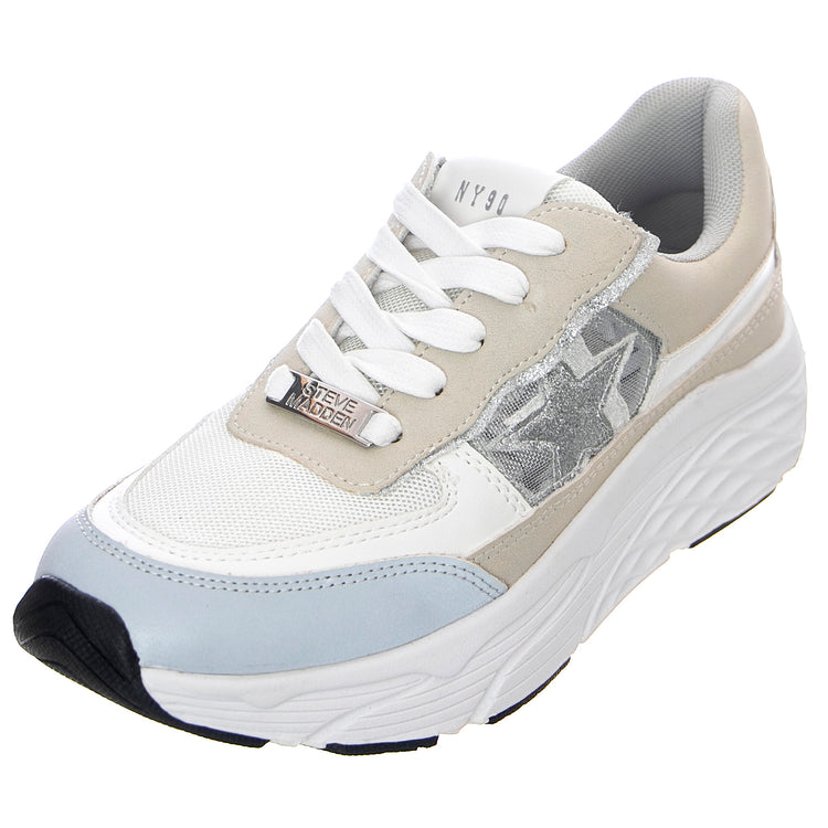 Francey Shoes - Corey - Scarpe Stringate Profilo Basso Donna Multicolore SMPFRANCEY-WHTCOR . STEVE MADDEN 