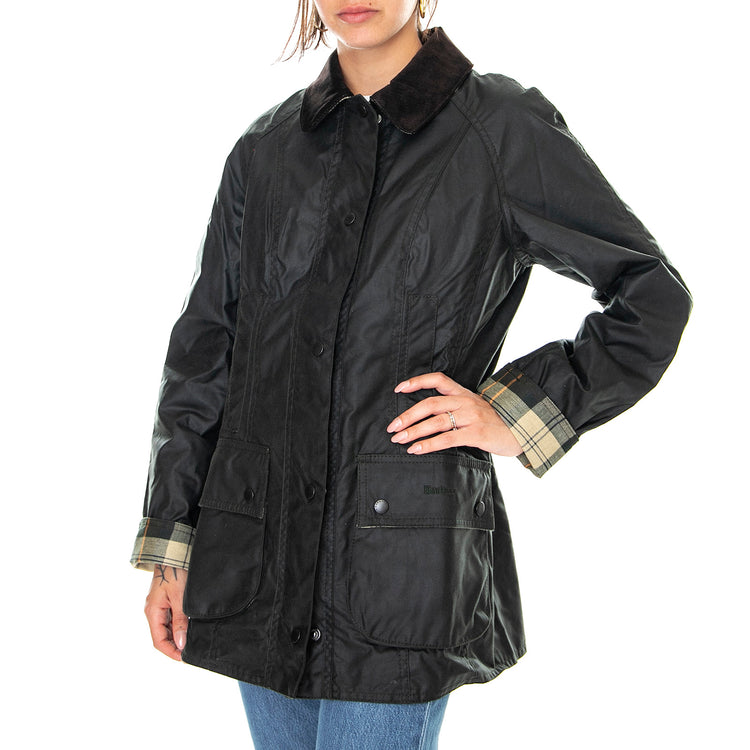 Classic Beadnell - Giacca Invernale Donna Verde Salvia LWX0667-SG91-FW21 . BARBOUR 
