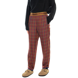 921SD25002 - Pantaloni Donna Marrone / Blu / Rosso 921SD25002 -929034-01 . ALESSIA SANTI 