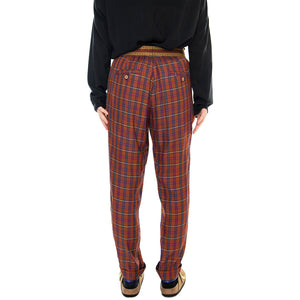 921SD25002 - Pantaloni Donna Marrone / Blu / Rosso 921SD25002 -929034-01 . ALESSIA SANTI 