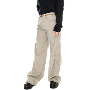 Cord 921SD25011 - Pantaloni in Velluto Donna Grigio / Albume 921SD25011 -S2240 . ALESSIA SANTI 