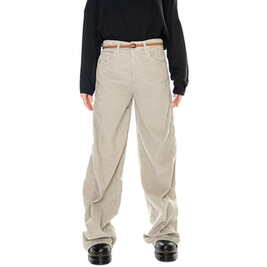 Cord 921SD25011 - Pantaloni in Velluto Donna Grigio / Albume 921SD25011 -S2240 . ALESSIA SANTI 