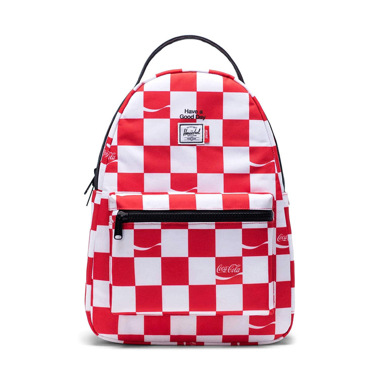 Nova Mid-Volume - Zaino Bianco / Rosso / Checkerboard 10503-03927-OS . HERSCHEL 