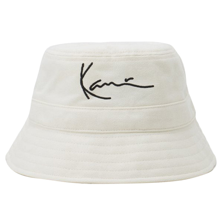 Signature - Cappellino da Pescatore Bianco KRAESSKKMACC-BH01WHT . KARL KANI 