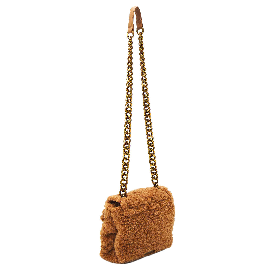 Kensington Soft Sq - Borsa a Tracolla in Tessuto Marrone / Camel KGA8471348999-48 . KURT GEIGER 