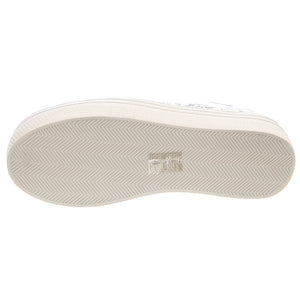 Bobbi - Scarpe Stringate Profilo Basso Donna Bianche SMPBOBBI-WHTMULT . STEVE MADDEN 