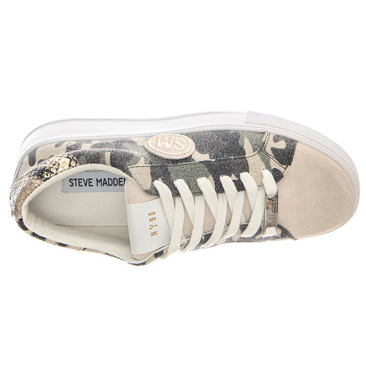 Optic - Scarpe Stringate Profilo Basso Donna Camo SMPOPTIC-CAMMLT . STEVE MADDEN 