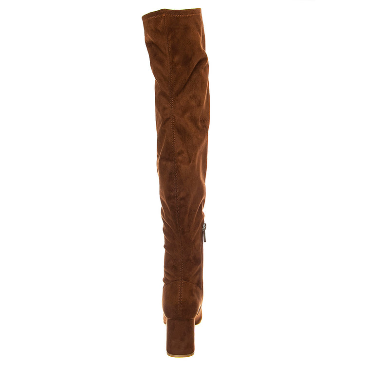 Jayme - Stivali Profilo Alto Donna Marroni SMSJAYME-BRO . STEVE MADDEN 