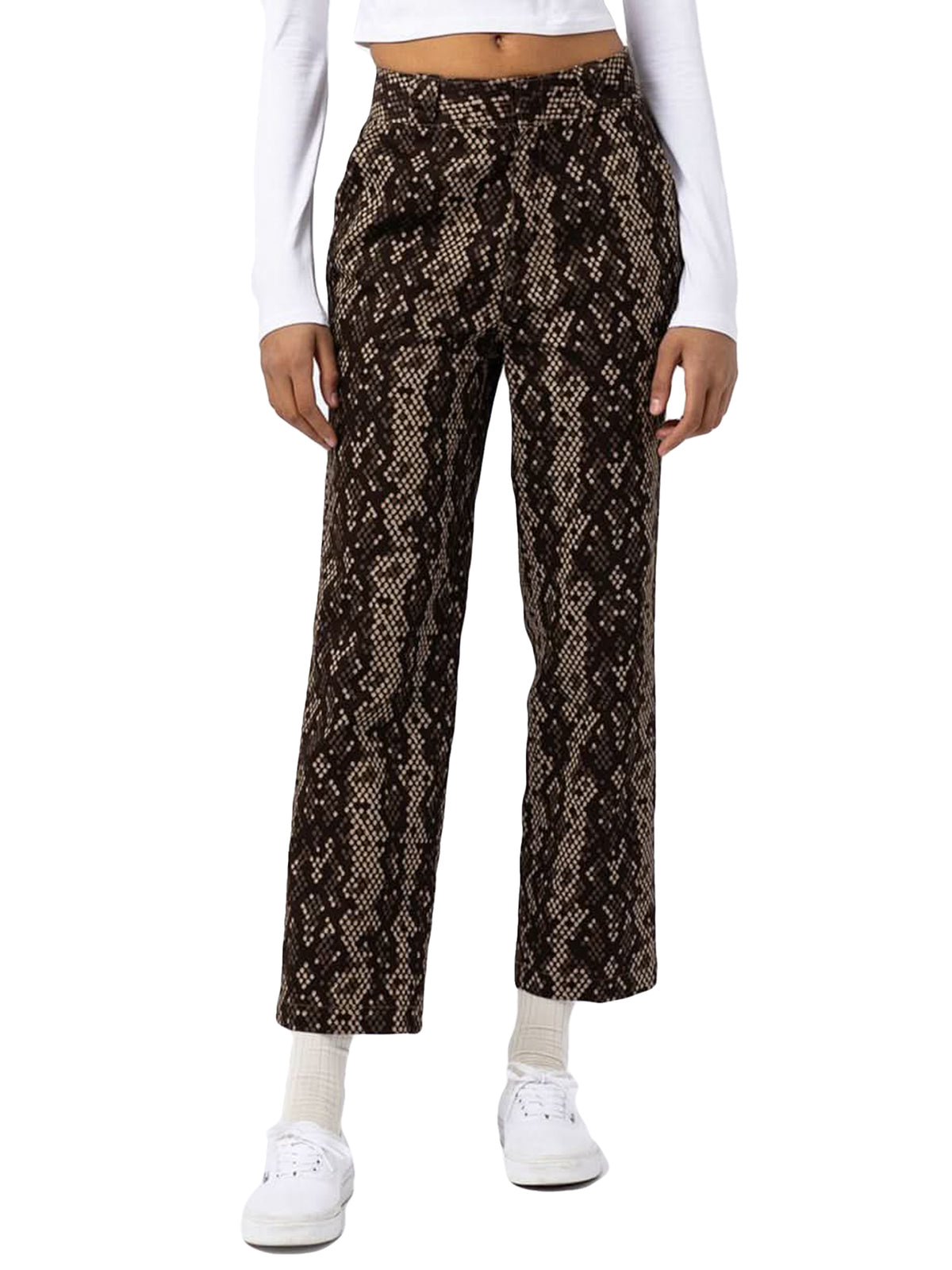 CAMDEN PANT W KHAKI - Pantaloni Donna Khaki DK0A4XZQKHK1 . DICKIES 