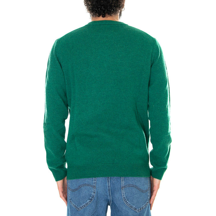 Birchall Crew Sweat Green Aloe - Maglione Girocollo Uomo Verde F4GFB042-316 . FARAH 