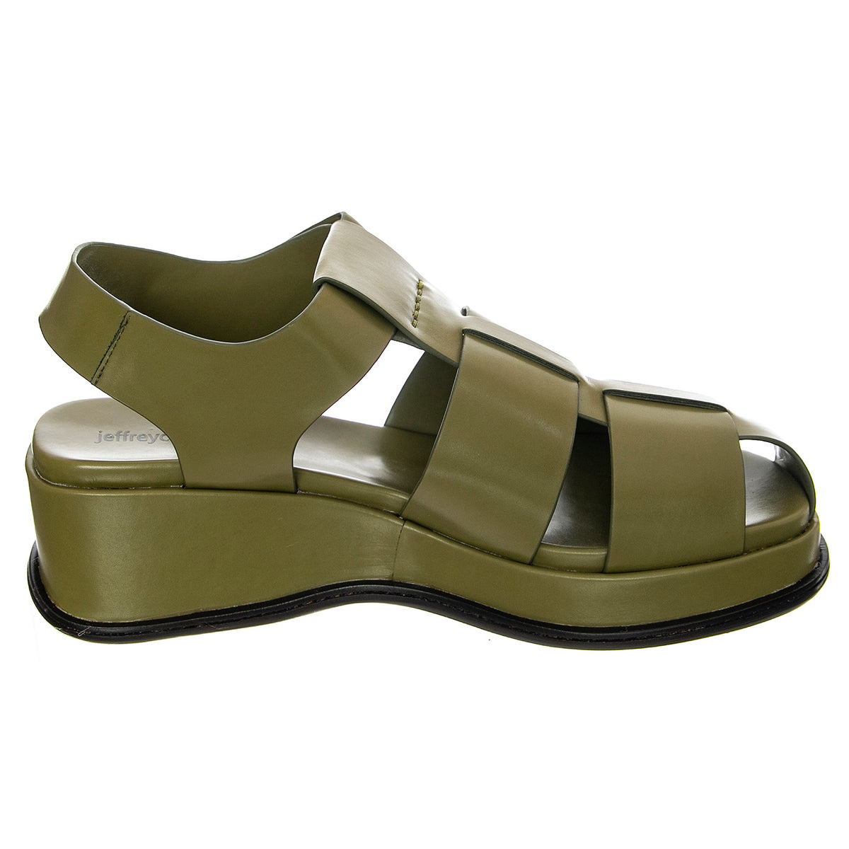 Arminus-Hi Green Pu - Sandali Donna Verdi JCSJCD-094-1-05-GNR . JEFFREY CAMPBELL 