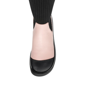 Dagget Pink / Black - Stivali Donna Rosa / Neri SMSDAGGET-PIN . STEVE MADDEN 